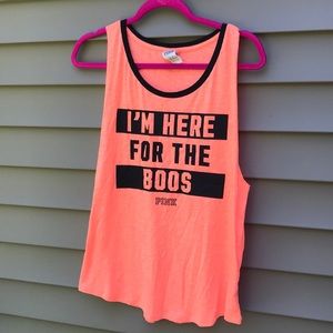 Victoria’s Secret pink Halloween tank top